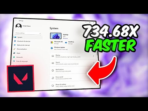 How to Optimize Windows for VALORANT - BOOST FPS & LAG FIX (Windows 11 & 10)