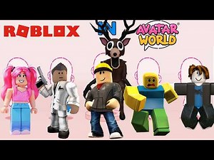 Roblox Avatars in Avatar World Cosplay! 🎮 Noob, Guest, Rthro & Trending Outfits 2025!
