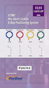 Conducting X-rays is an important and routine part of providing holistic dental care. Pac-Dent’s EzAim X-Ray Positioning System can make taking radiographs easier! Listen now: https://rdhmagazinepodcast.podbean.com/e/icymi-pac-dent-s-ezaim-x-ray-positioning-system/ #RDH #dentalhygienist #dental #dentalhygiene #xray #positioningsystem #sponsored | RDH magazine