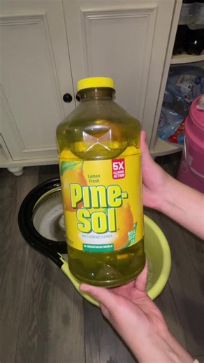 Sparkling Clean with Pine-Sol & Lemon
