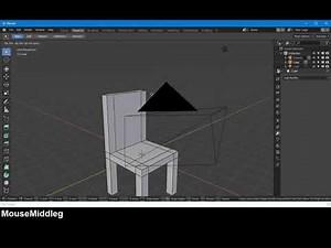 Modelling a simple chair in Blender 2.8 | Blender Tutorial | Beginner to Advanced