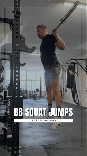 BB Squat Jumps
