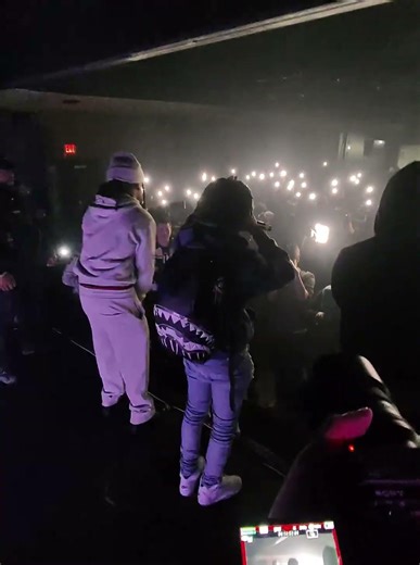 Lil Noonie & Glockboy Stank perform Shark Business live in Chicago