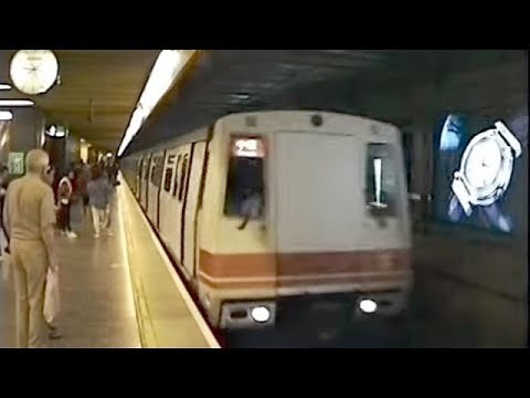 香港MTR（地下鉄）1993-94年 MTR Train - Hong Kong 1993-1994