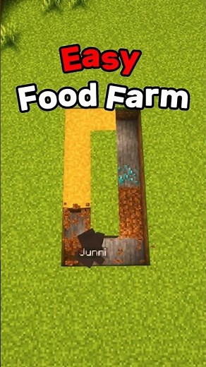 Minecraft Easy Food Farm🥩