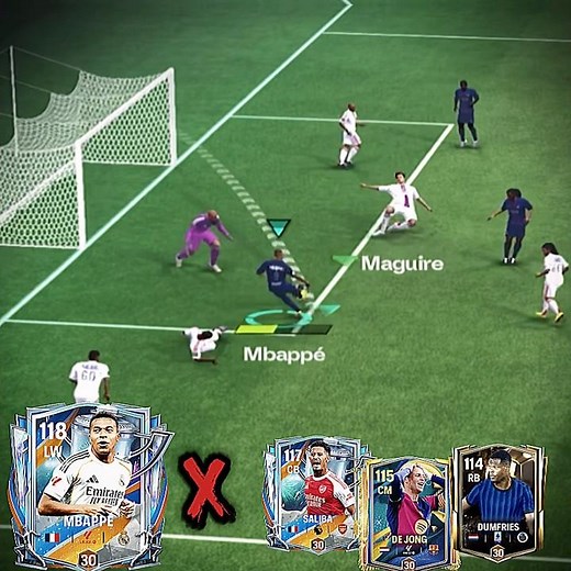 Mbappé VS Saliva x De Jong x Dumfries☠️🔥