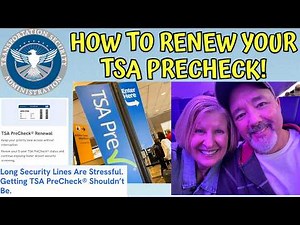 HOW TO RENEW YOUR TSA PRECHECK!