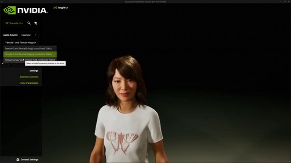 Unreal Engine 5.4 - Testing NVIDIA ACE - Audio2Face with Metahumans - (Part 2) - 4K