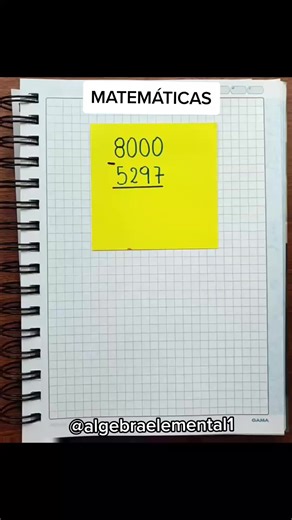 metodo de resta #matematicas #aritmetica #razonamientomatematico #resta
