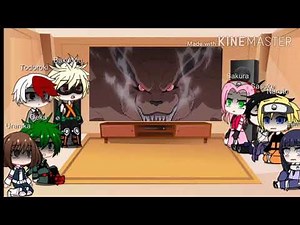 ❤️Bnha and my friend react to naruto boruto ( gacha life )| MHA and Naruto react to AMV⚠️READ DESC⚠️