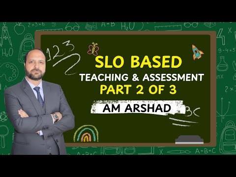 SLO Based Teaching and Assessment Part 2 of 3