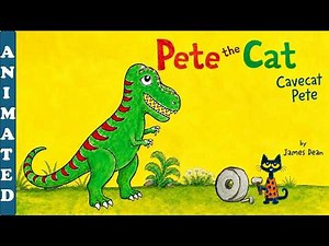 Pete the Cat Cavecat Pete | Animated Read Aloud for Kids #animated #petethecat