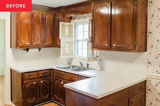 This 1960s Kitchen’s No-Demo Reno Is Completely Stunning (No More Brown Cabinets!)