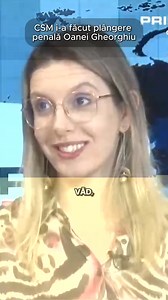 Reacția ministrei Mediuilui, Diana Buzoianu, la plângerea penală depusă de CSM pe numele Oanei Gheorghiu. | USR
