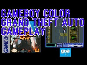 Grand Theft Auto 1 GAMEBOY COLOR Gameplay