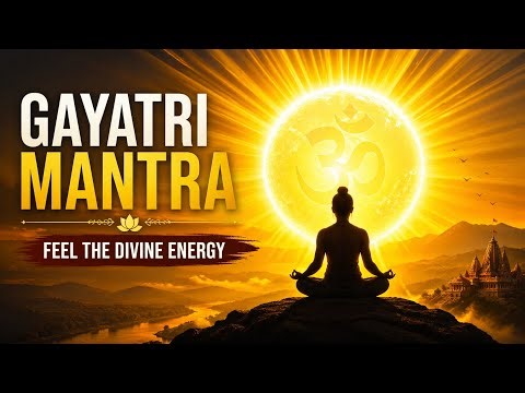 Powerful Gayatri Mantra 🌅 Start Your Day with Positive Energy | Peace, Power & Spiritual Awakening 🙏