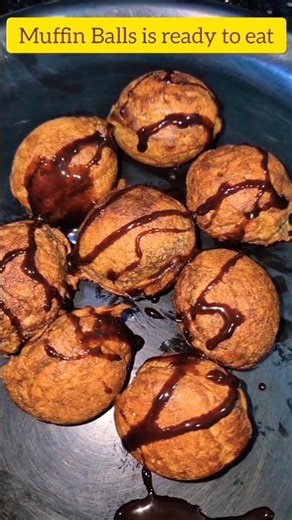 Muffin balls recipe 😘 😘 😘 #shorts #shortsfeed #trending #viral #ytshortsvideo