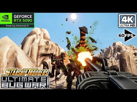 STARSHIP TROOPERS: ULTIMATE BUG WAR - Bug Mode EXCLUSIVE Gameplay | PC ULTRA RT5090 | 4K 60FPS
