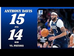 Anthony Davis (15 PTS 14 REB) vs. Detroit Pistons | December 18, 2025
