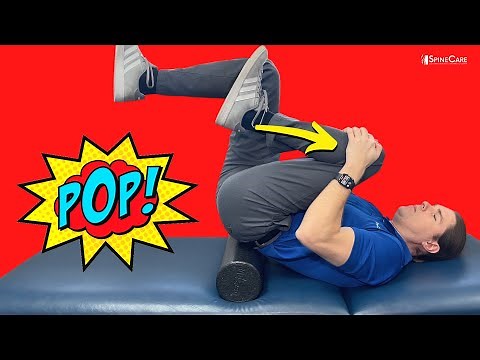 How to SELF POP Your Lower Back With a Foam Roller