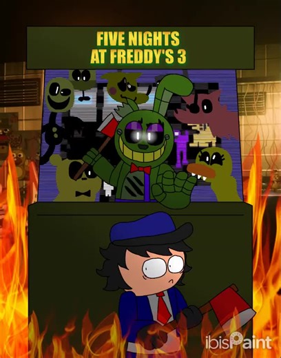 #fnaf3 #springtrap #fivenightsatfreddy #art