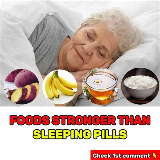 These FOODS Help You Sleep Easier Than SLEEPING PILLS. Eat This Before Bed for a Deep Sleep (PROVEN RESEARCH) Full recipe in the first comment 💬👀 | Healthy life