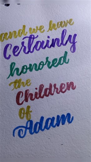 Easy hand lettering #calligraphy #handletteringart #shortsyt