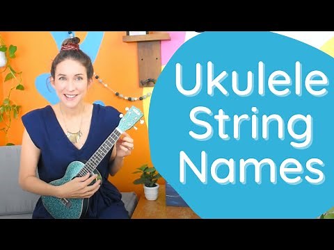 Ukulele string names and numbers | Ukulele for kids