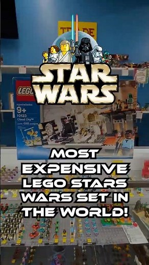 This Set Is The Most EXPENSIVE Lego Star Wars Set in the World! Cloud City 10123 #lego #starwars