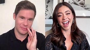 Sarah Hyland & Adam Devine's Modern Family Magic on Pitch Perfect Set