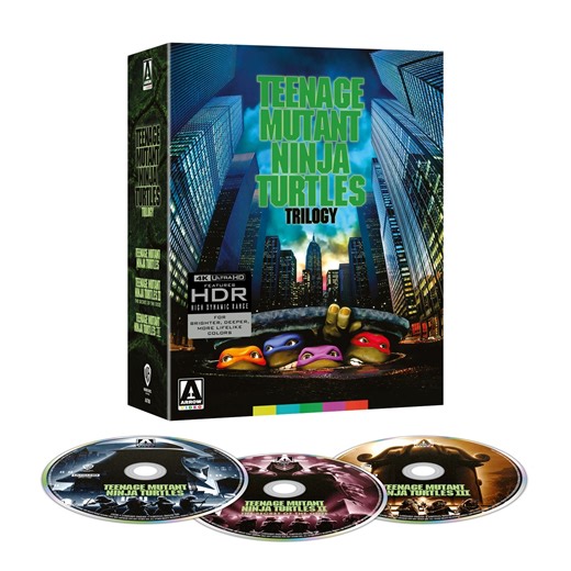 Teenage Mutant Ninja Turtles Trilogy - Limited Edition (4K-UHD)