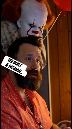 We Did This Using a 1992 Computer 🖥️ #weirdscience #computer #clowning #aishort #creation