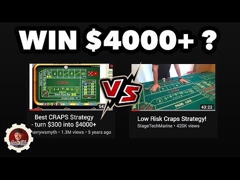 Best Low Risk Craps Strategy