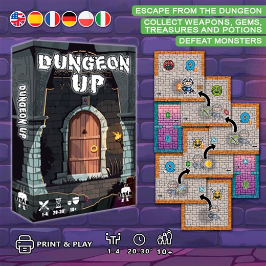 Dungeon Up by Titan Boardgames