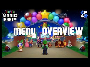 SUPER MARIO PARTY: MENU (4K 60fps)