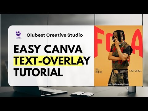 How to Create a Text-Overlay Layout in Canva (Simple Tutorial)
