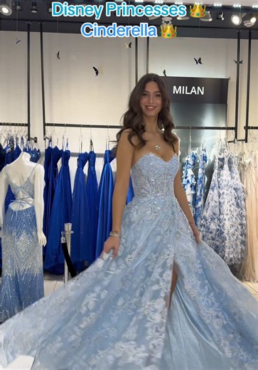 Disney princesses 🤩 prom 2026 edition 💗 #prom2026 #prom #promdresses #1ereavenue #pinkdress