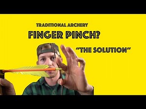 Struggle With String Pinch Shooting Your Bow? WATCH THIS! 1 Easy Fix.