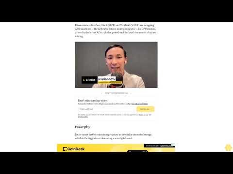 AI, Mining News: GPU Gold Rush: Why Bitcoin Miners Are Powering AI’s Expansion