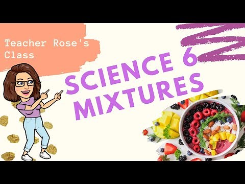 Science 6 Module 1 Lesson 1 Mixtures Video