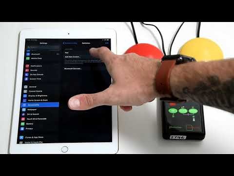 Setting up 2 switches to Manual Scan on iPad, with an APPlicator