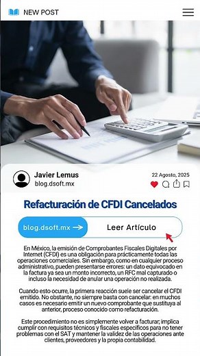 Refacturación de CFDI Cancelados