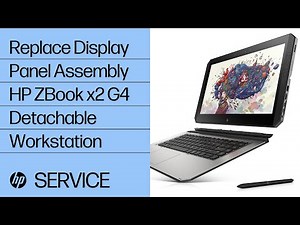 Replace the Display Panel Assembly | HP ZBook x2 G4 Detachable Workstation | HP