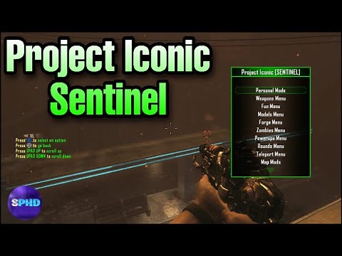 BLACK OPS 2 ZOMBIES | PROJECT ICONIC SENTINEL INFECTION MOD MENU | XBOX/360
