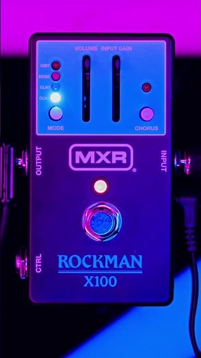 MXR® Rockman® X100™ | Finish What You Started