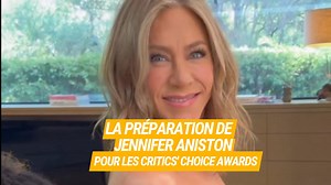 Découvrez côté coulisses la mise en beauté de Jennifer Aniston juste avant les Critics Choice Awards ! #JenniferAniston #makeup #criticchoiceawards | Voici