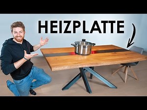 Esstisch selber bauen & 1.500€ gespart (+Heizplatte)