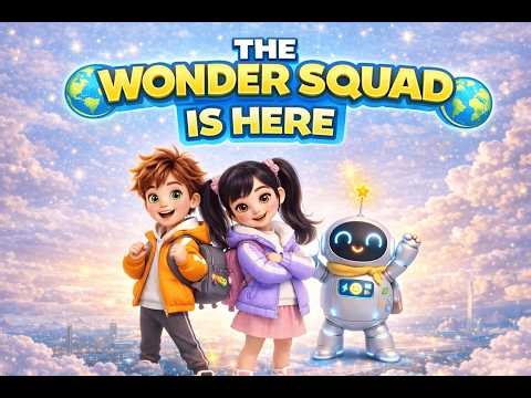 Meet The Wonder Squad! 🌍 Riko, Mila & Beep Are Here!! | Wonder Kidz Lab