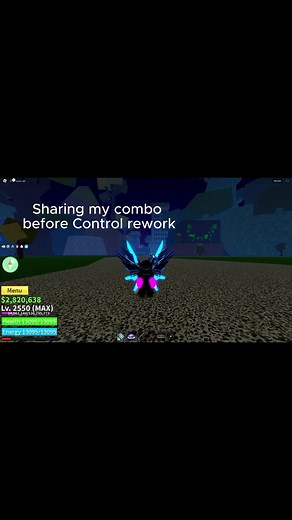 The REAL Control Combo! #bloxfruits #control #bountyhunter #ShadowVengeanceOfficial