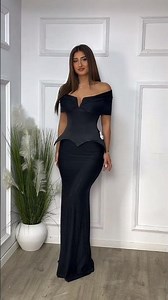 the perfect 🥀 our Cassandra Off Shoulder Slinky Maxi Dress 🖤 #fashion #model #beauty #outfit #shorts